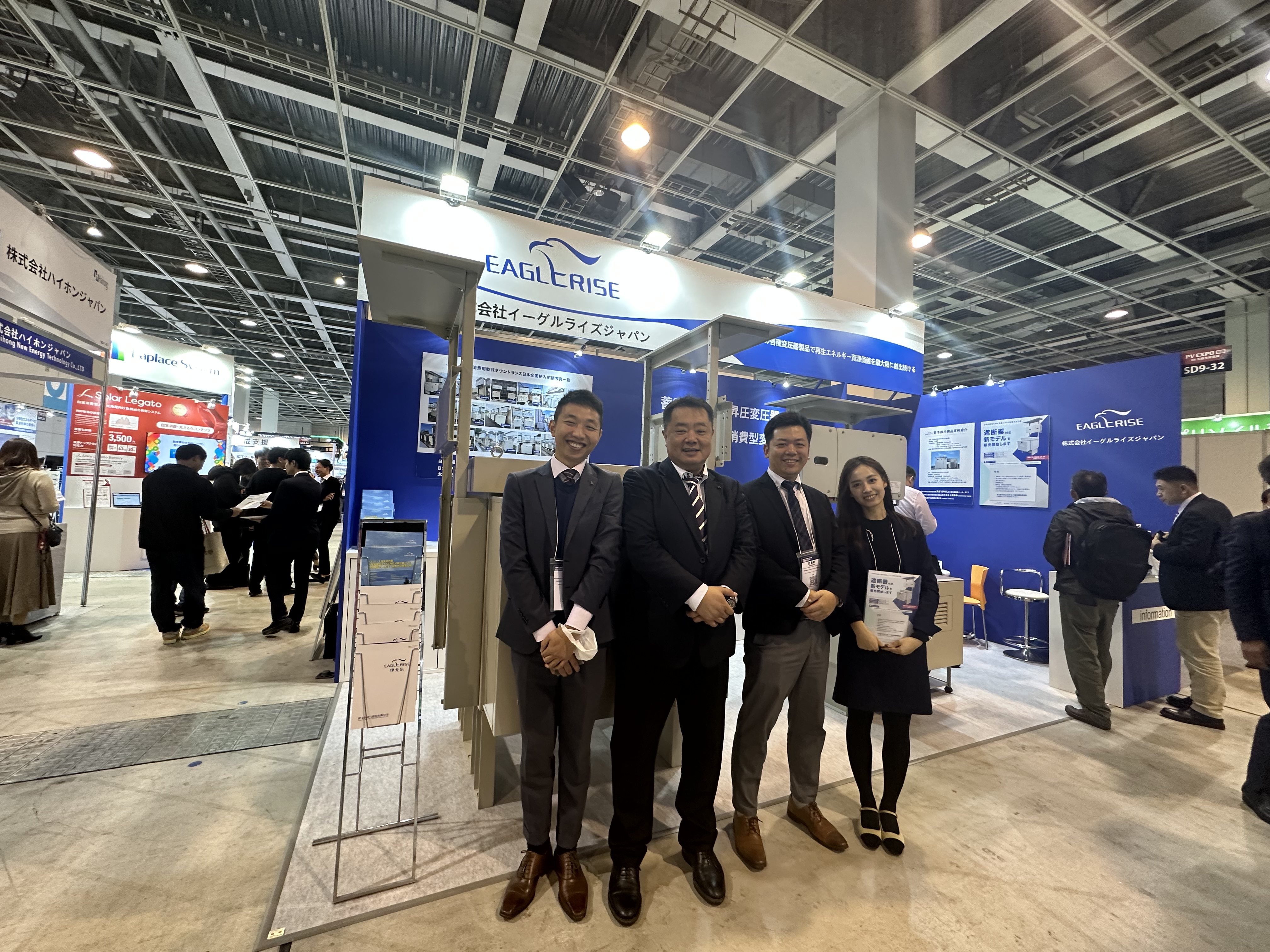 球速体育亮相2023年日本国际太阳能光伏展(PV EXPO)